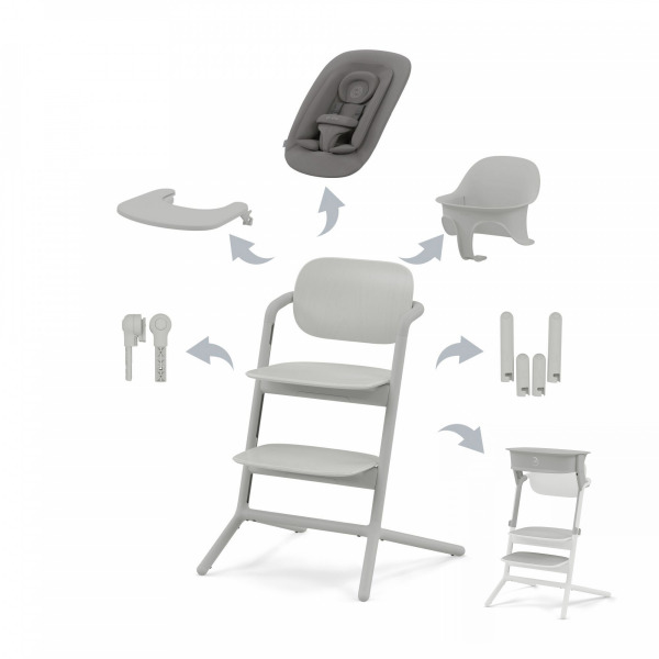 CYBEX Gold Lemo etetszk 5in1 - Suede Grey